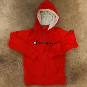 Champion Kids Red Hoodie